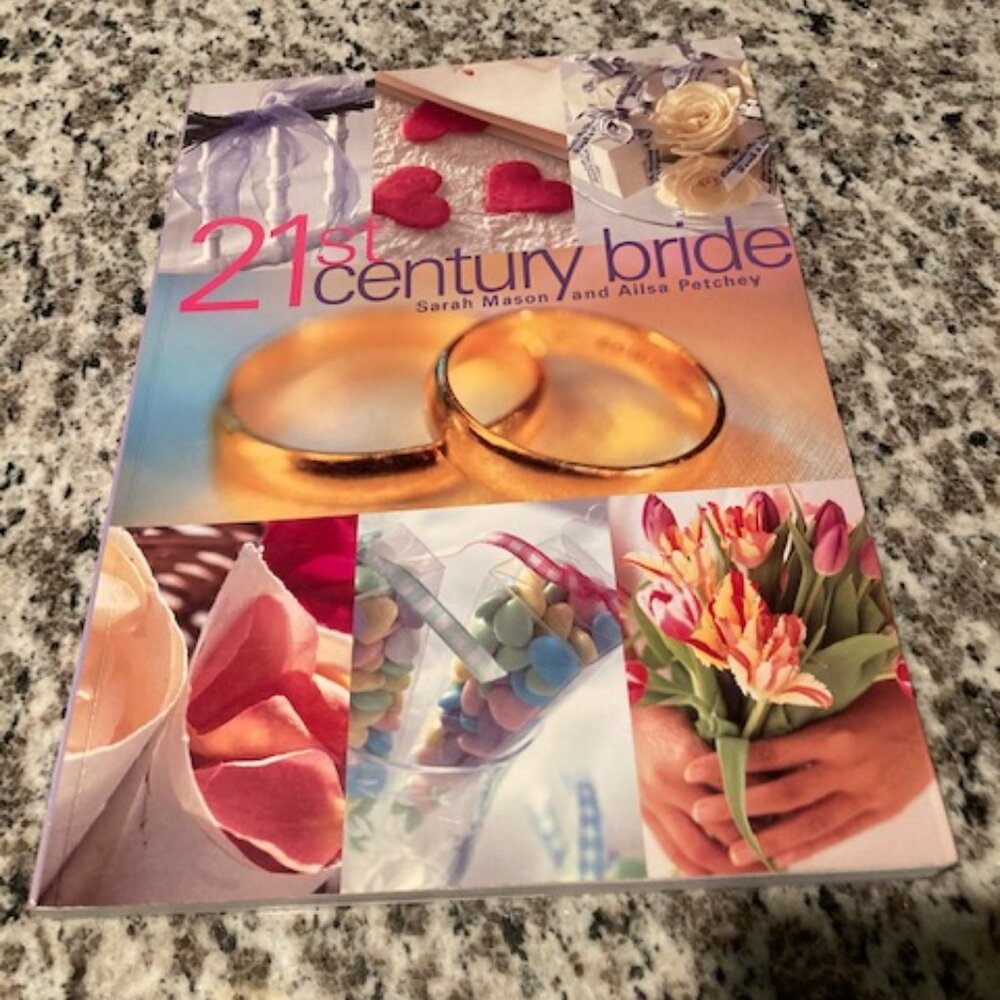 SALE! 21st Century Bride coffee table book with great pictures - gift idea!